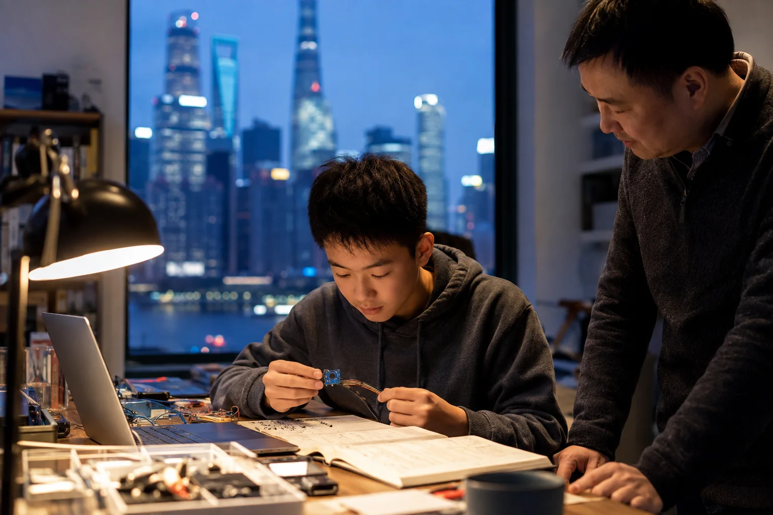 上海科创学习场景示意,非学生录取案例